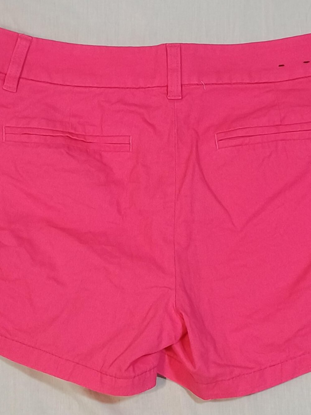 J Crew/Chino Shorts/Womens 4/Pink Broken In Flat Front Preppy Summer Casual Clas - Picture 8 of 8